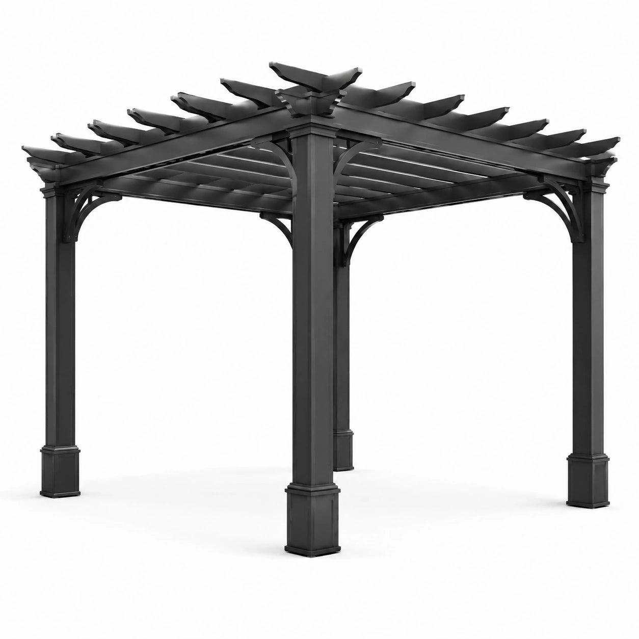 Pergola en bois de pin 300x300x250 cm