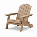 Fauteuil Adirondack en bois d'eucalyptus bleu pour extérieur