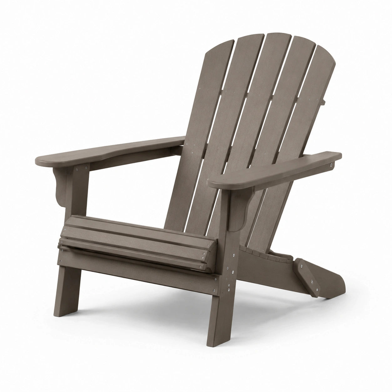 Chaise Adirondack en bois bleu
